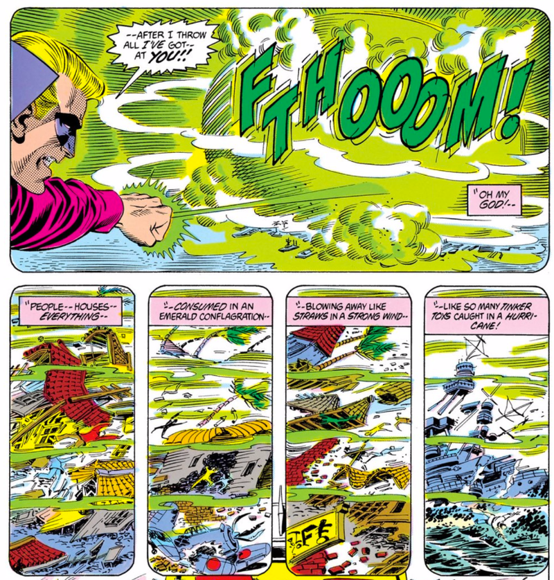 Illustration for article titled One Comic That Explains Why Superheroes Didn’t Just Immediately Win World War II